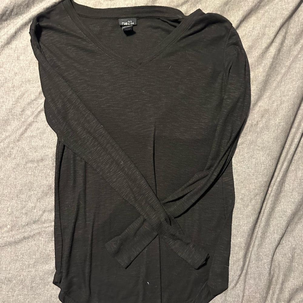 Black long sleeve shirt